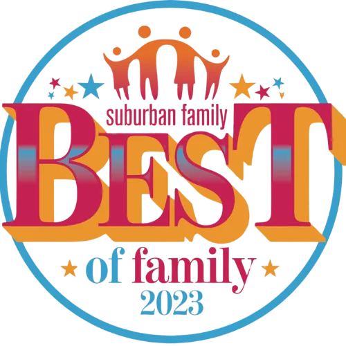 Suburban Family Best of Family 2023 award badge