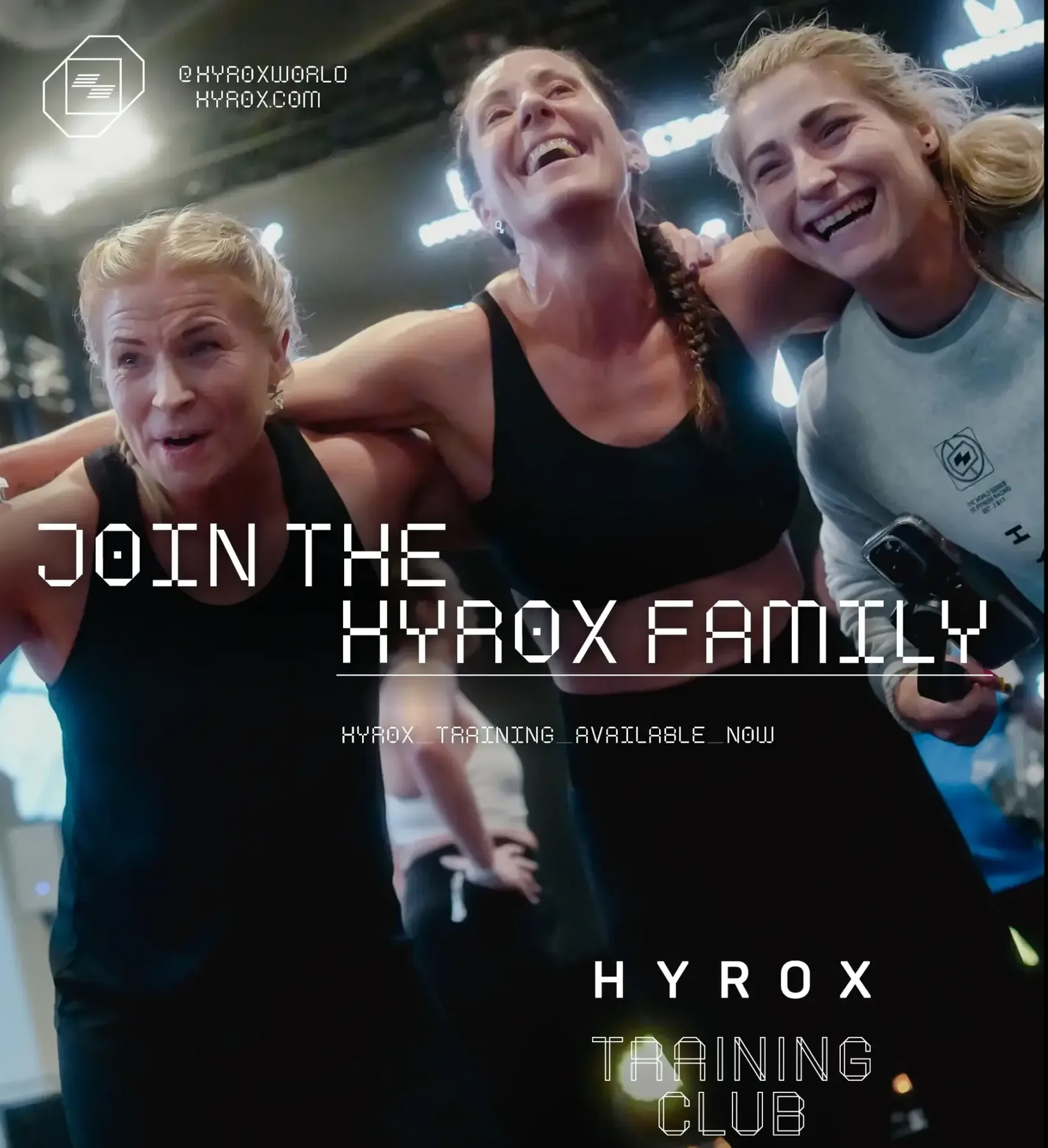 Join the HYROX family: HYROX Training Club